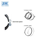 Galvanized Steel Pipe Clamps Assembly Parts Of Air Ventilation System